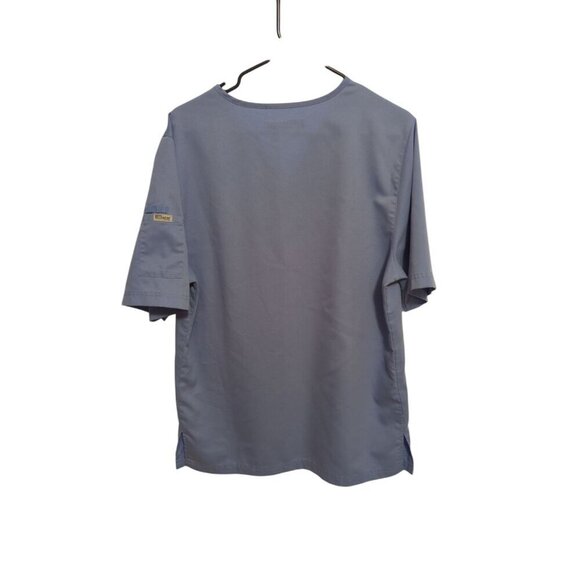 Grey's Anatomy By Barco Baby Blue Men's Size Medium Multi Pockets - Picture 8 of 11